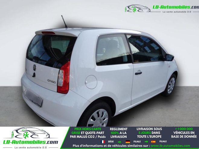 Skoda Citigo 1.0 12v MPI 60 ch BVM Blanc de 2016