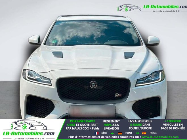 Jaguar F Pace 5.0 - SVR 550 AWD BVA Blanc de 2020