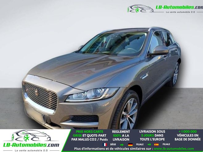 Jaguar F Pace 2.0 D - 180 ch 2WD BVA Gris M�tallique de 2016