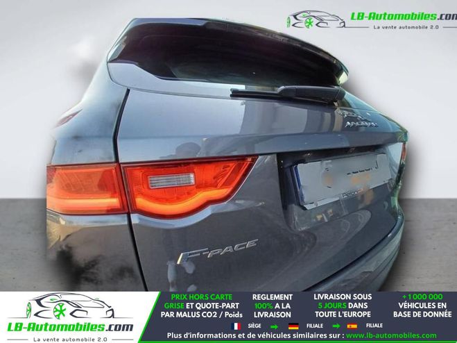 Jaguar F Pace 2.0 D - 180 ch 2WD BVA Gris M�tallique de 2016