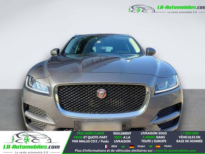 Jaguar F Pace 2.0 D - 180 ch 2WD BVA Gris M�tallique de 2016