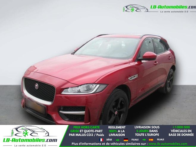 Jaguar F Pace 2.0 D - 180 ch 2WD BVA Rouge M�tallique de 2018