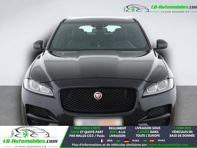 Jaguar F Pace 2.0 - 250 ch AWD BVA Noir M�tallique de 2018