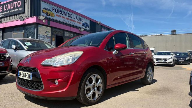 Citroen C3 II 1.4 VTI 95 EXCLUSIVE TRES BELLE CT OK Rouge de 2010