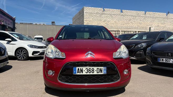 Citroen C3 II 1.4 VTI 95 EXCLUSIVE TRES BELLE CT OK Rouge de 2010