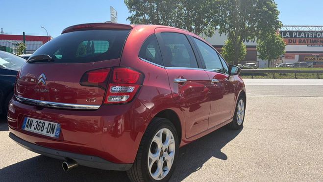Citroen C3 II 1.4 VTI 95 EXCLUSIVE TRES BELLE CT OK Rouge de 2010