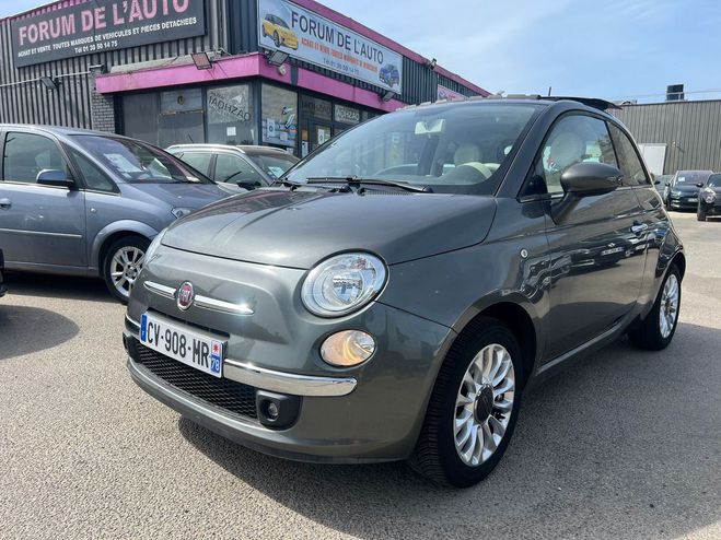 Fiat 500 II 1.2 8V 69 LOUNGE DUALOGIC BO�TE AUTOM Gris fonc� de 2013