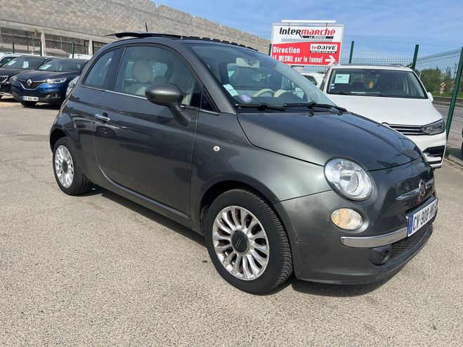 Fiat 500 II 1.2 8V 69 LOUNGE DUALOGIC BO�TE AUTOM Gris fonc� de 2013