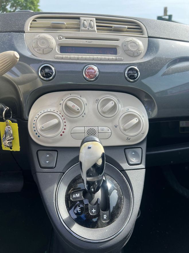 Fiat 500 II 1.2 8V 69 LOUNGE DUALOGIC BO�TE AUTOM Gris fonc� de 2013