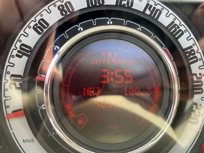 Fiat 500 II 1.2 8V 69 LOUNGE DUALOGIC BO�TE AUTOM Gris fonc� de 2013