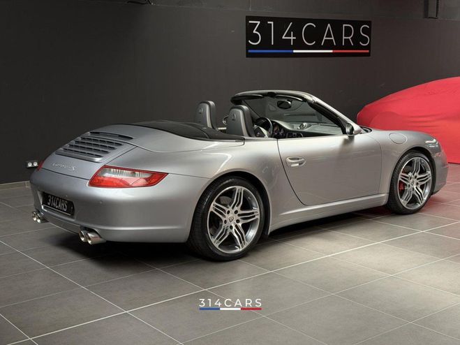 Porsche 911 997 CARRERA 4S - Argent GT - Cabriolet 3 GRIS CLAIR de 2008