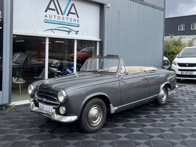 Peugeot 403 Cabriolet Exemplaire n�1871/2043 GRIS de 1960