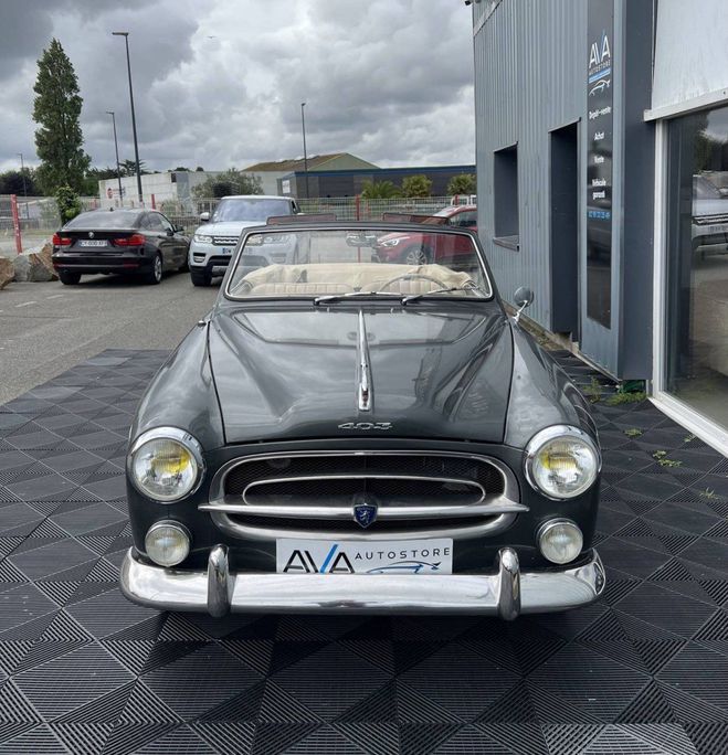 Peugeot 403 Cabriolet Exemplaire n�1871/2043 GRIS de 1960
