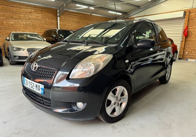 Toyota Yaris II 90 D-4D Multimedia 3p GARANTIE Noir de 2007