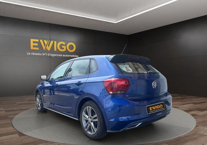 Volkswagen Polo r-line 1.0 tsi 95 garantie 6 mois Bleu de 2019