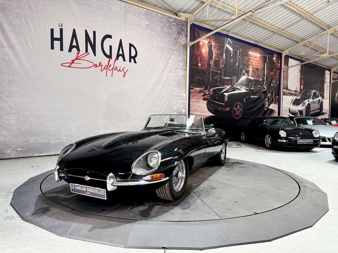 Jaguar E-Type TYPE-E s�rie 1 Cabriolet L6 4.2 265ch BV Noir de 1965