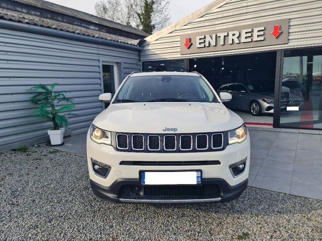 Jeep Compass 1.4 I MultiAir II 140 ch BVM6 Limited *  Blanc de 2017