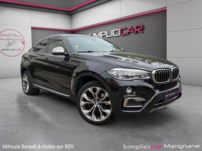 BMW X6 F16 xDrive30d 258 ch M Sport A si�ge ele Noir de 2018