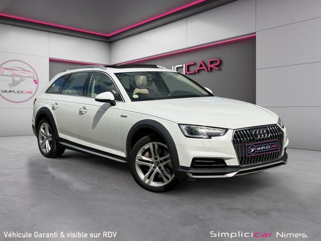 Audi A4 Allroad QUATTRO V6 3.0 TDI 272 Tiptronic 8 Desig Blanc de 2017