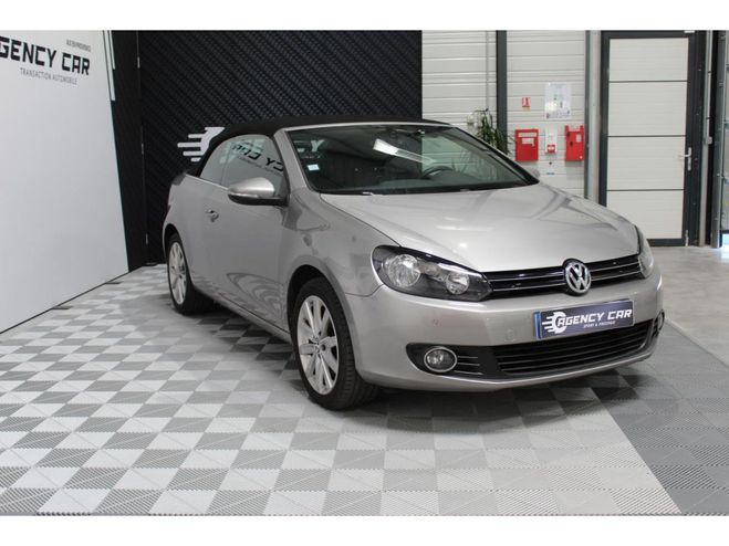 Volkswagen Golf Cabriolet 1.6 16V TDI CR FAP - 105 VI Ca GRIS de 2013