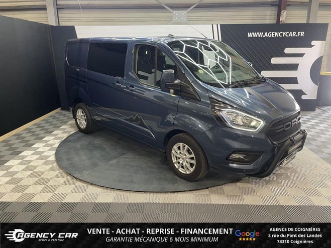 Ford Transit Custom - 2.0 -130 cv Fourgon 280 L1H1 -  BLEU CLAIR de 2021