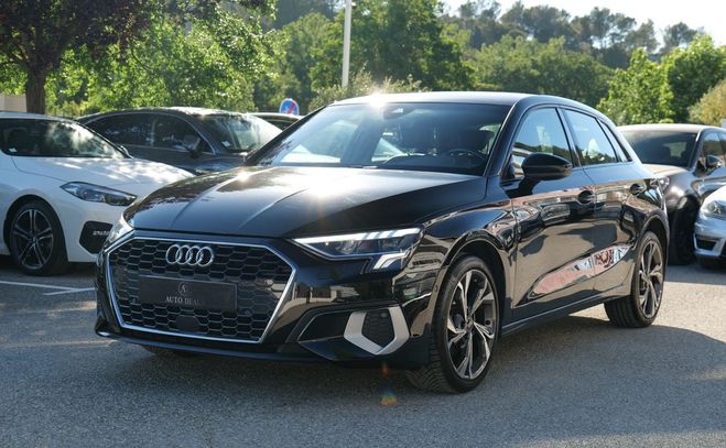 Audi A3 Sportback 35 tfsi 150 ch avus s tronic 7 Noir de 2023
