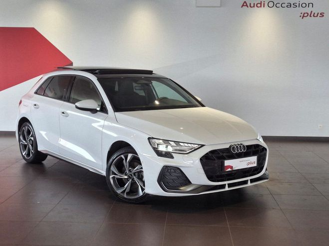 Audi A3 Sportback TDI 150 S tronic 7 S line Blanc de 2025