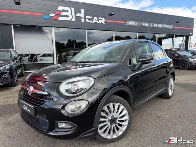 Fiat 500X 1.6 MJT 120 LOUNGE 4X2 BVA Noir de 2017