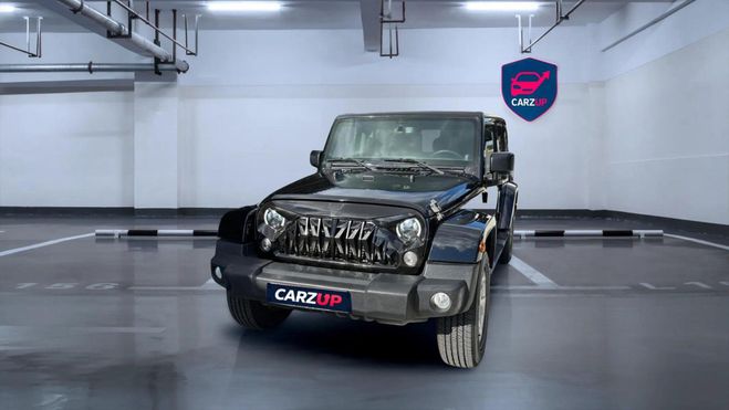 Jeep Wrangler Unlimited Sahara 2.8 CRD 200 ch * BVA *  Noir de 2015