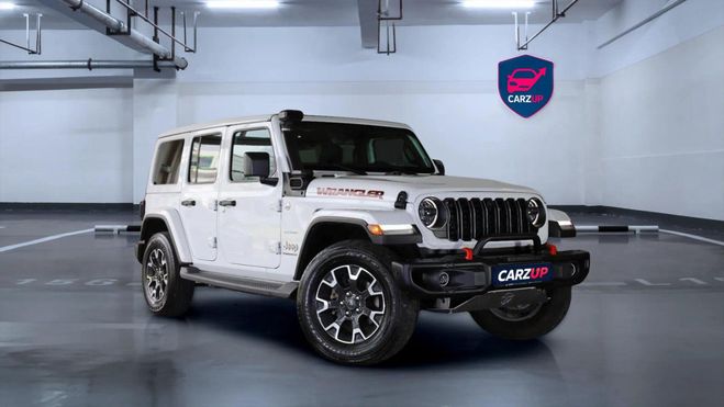 Jeep Wrangler Unlimited Sahara 2.0 Turbo 272 ch * 4x4  Blanc de 2024