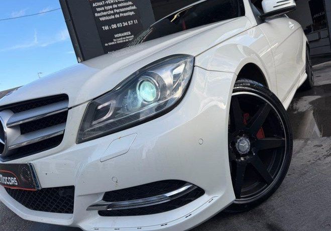 Mercedes Classe C Coupe Sport c220 2.1 cdi 170 cv pack amg Blanc de 2013
