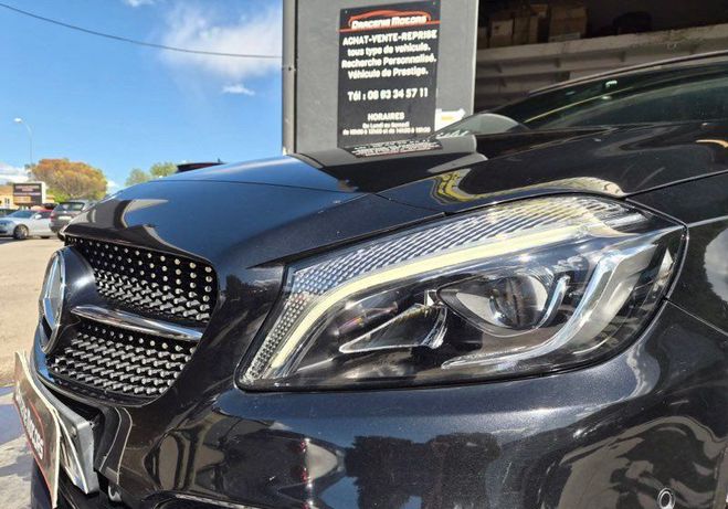 Mercedes Classe A 220 d 2.1 177 cv pack amg garantie 1AN Noir de 2017