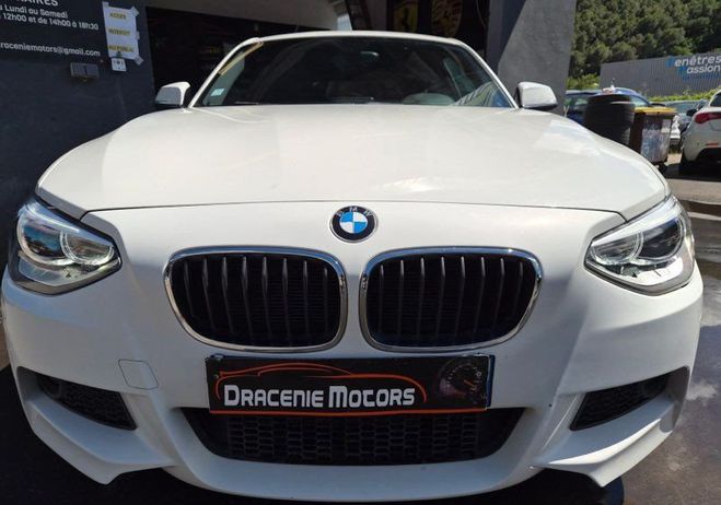 BMW Serie 1 118 d 2.0 143 cv pack m Blanc de 2013