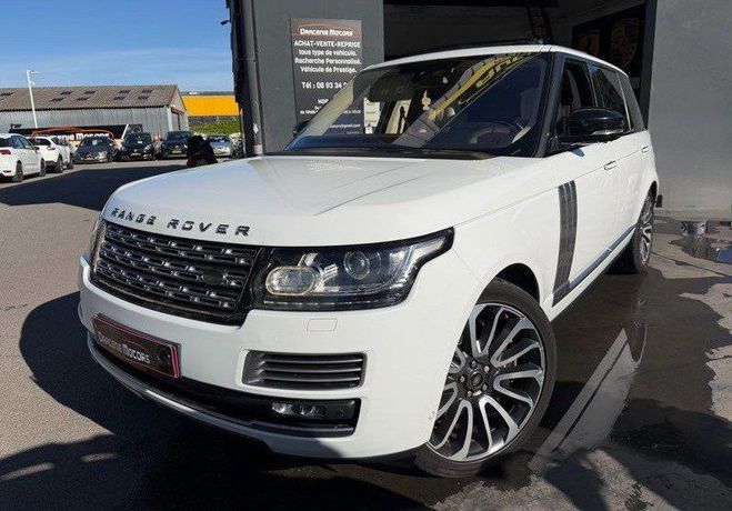 Land rover Range Rover Sport 5.0 V8 supercharged 550 cv garanti Blanc de 2016