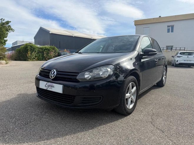 Volkswagen Golf 6 - 1.6 TDi 105ch Trendline Noir de 2011