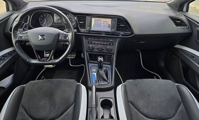 Seat Leon cupra 2.0 tsi 290 ch dsg dcc-gris dynami Gris de 2016