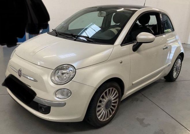 Fiat 500 C 1.4 16v 100ch Lounge Dualogic Blanc de 2009