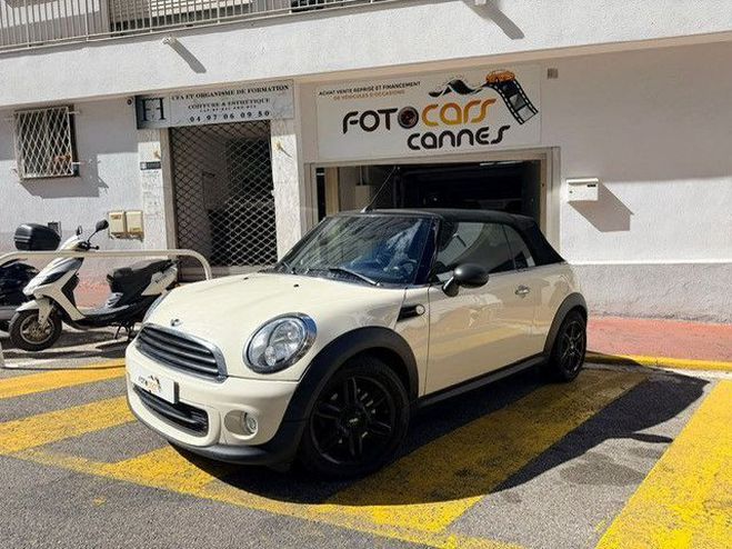 Mini Cabrio ONE 98CH PACK SALT Blanc de 2015