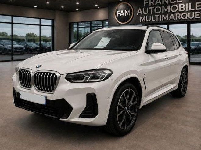 BMW X3 G01 LCI xDrive 20d 190ch BVA8 M Sport Blanc de 2023