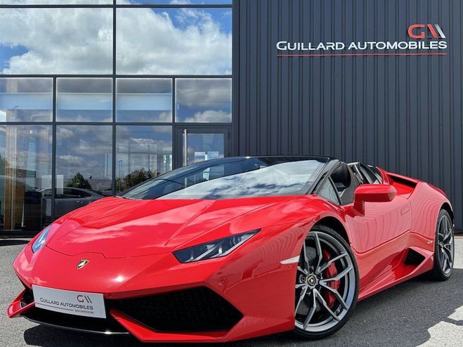 Lamborghini Huracan SPYDER LP 610-4 5.2 V10 610ch ROUGE de 2017