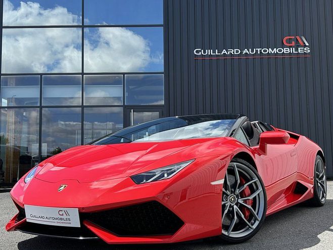 Lamborghini Huracan SPYDER LP 610-4 5.2 V10 610ch ROUGE de 2017