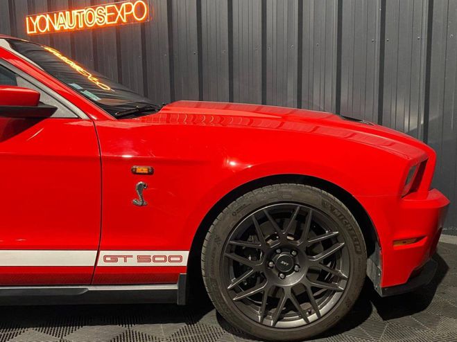 Ford Mustang Shelby GT 500 SVT ROUGE de 2010
