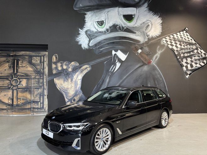 BMW Serie 5 Touring 530e xDrive 292ch Luxury BVA8. A Noir de 2022