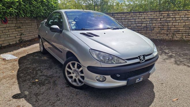 Peugeot 206 CC 2l 16v 136ch GRIS de 2002