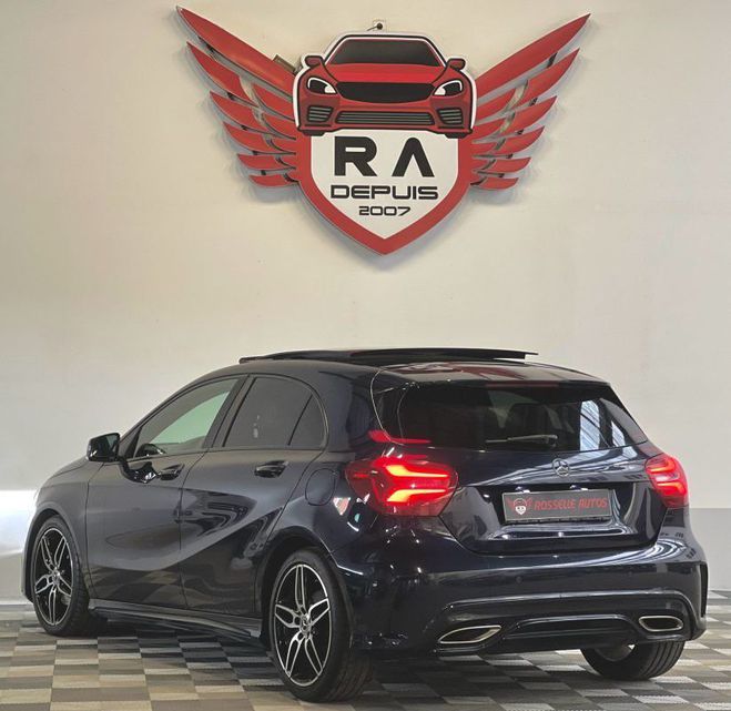 Mercedes Classe A 200 CDI 136CH AMG LINE Bleu Fonc� M�tallis� de 2017