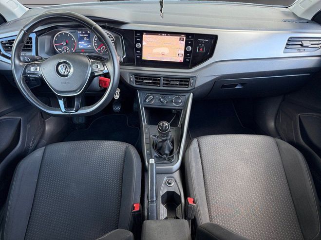 Volkswagen Polo 1.0 TSI 95 SS BVM5 Confortline GPS bluet Blanc de 2018