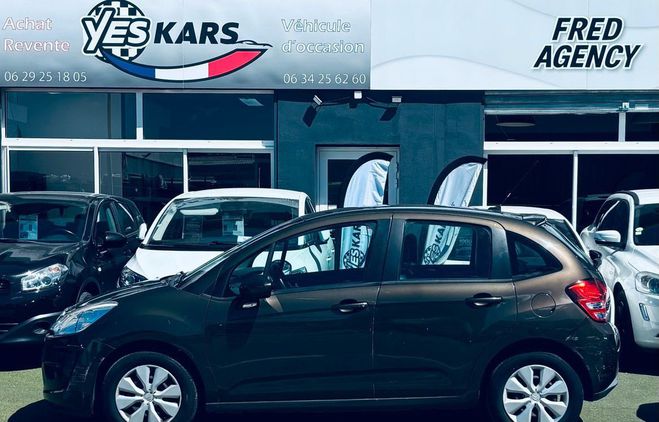 Citroen C3 II 1.4 HDi70 FAP Attraction Marron de 2012