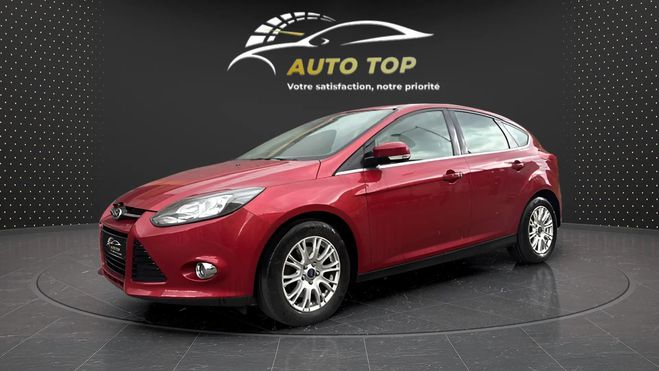 Ford Focus 2.0 TDCI 115CH FAP TITANIUM POWERSHIFT 5 BORDEAU de 2012