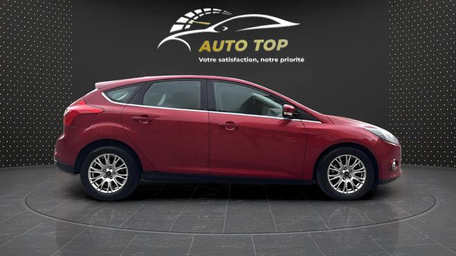 Ford Focus 2.0 TDCI 115CH FAP TITANIUM POWERSHIFT 5 BORDEAU de 2012