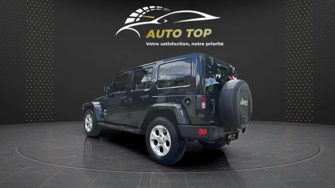 Jeep Wrangler 2.8 CRD 200CH FAP WRANGLER X BVA NOIR de 2015